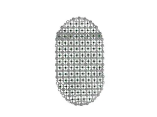 Килимок д/ванної ПВХ Крапка 63*34см