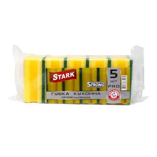 Губка кухонна Старк 5шт Профільована