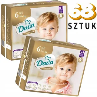 ДАДА памперс 6  Екстра Софт(16+ кг) XL (38шт)