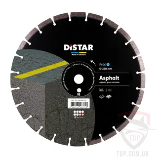 Диск алмазний Distar Asphalt 350x25,4 мм асфаль