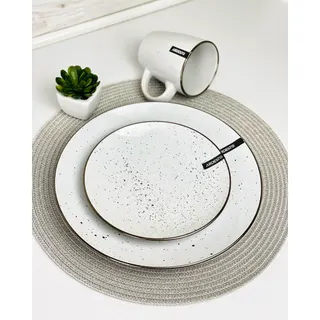 Ardesto Bagheria Тарілка обідня 26см Bright white кераміка