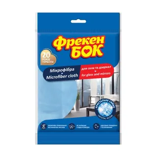 Серветка д/скла та дзеркал 1шт Бонус