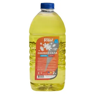 Омивач скла зимовий VITOL  -12 Цитрус 2 л