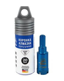 Коронка алмазна вакуумна T-Nova 20mm