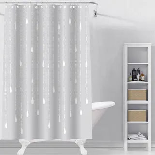 Шторка д/ванни 180*200 IDEA HOME DS-SC260 Grey-Drop