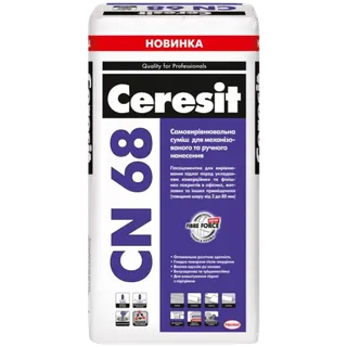 Суміш самовирівнююча для підлоги Ceresit CN68 3*80мм 25кг