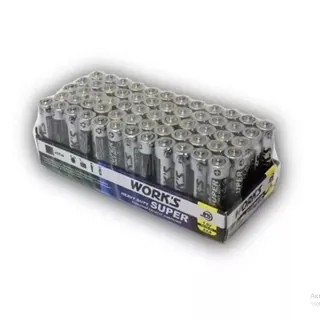 Батарейка ALKALINE LR6W-4S/AA в плівці WORKS