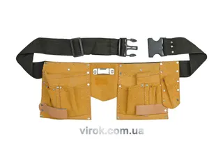 Пояс монтажника шкіряний VOREL