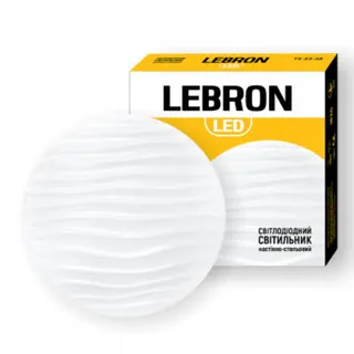 Світильник Lebron LED L-CL-WAVE 30W, 4100K,2100Lm.0380mm