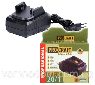 Зарядний пристрій Stromo/Procraft 21/1 20/1 (штекер без упаковки)