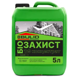 Біозахист для деревевини WECO концентрат 1:6 зелений 5л