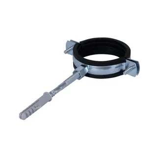 Хомут Standart2 з чорною гумою (d60-64)Thermo alliance