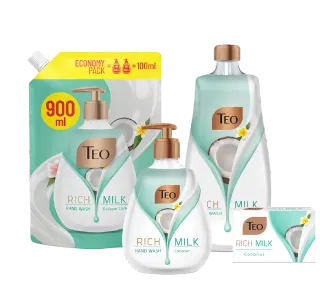 ТЕО Milk Rich Мило тверде Coconut 90гр