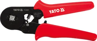 Кліщі для обтискання і зачистки проводів YATO, L= 175 мм, AWG 23-7; 0,25-10 мм²