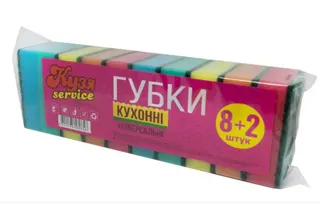 Губка кухонна NV велика 10шт