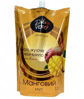 Рідке мило Dolce Vero ДОЙ-ПАК 1,5л Манговий мус