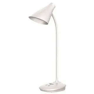 LED лампа настільна LEBRON L-TL-L-44, 4W, 4100K, Li-ion 1200mAh, біла, USB