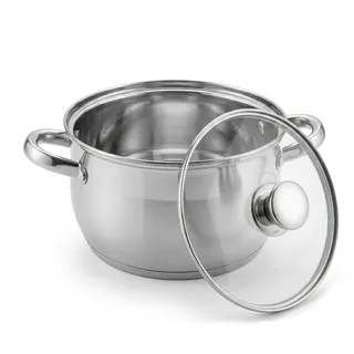 Каструля Lessner з нерж. сталі з кришкою 2,6л