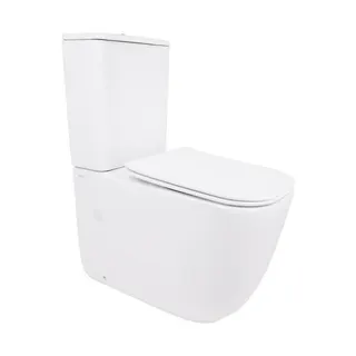 Унітаз підлоговий Aquarius Ultra Quiet 620×355×790 мм, White, з сидінням Slim Duroplast 
