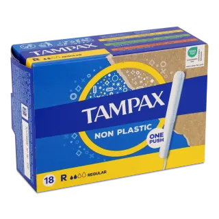 TAMPAX тампони звичайні Duo18шт