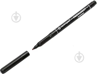 Маркер "Centropen" №2536 тонк. чорн.
