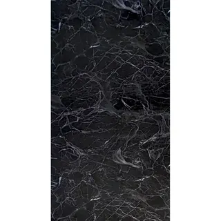 81036-1 самоклеюча вінілова плитка 60*300 см Чорний мармур