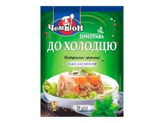 Приправа Чемпіон До холодцю з желатином 20гр