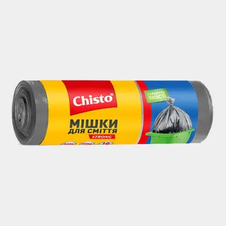 Помічниця пакети д/сміття 35л*20+5шт з затяжками