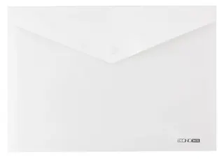 Папка на кнопці прозора   А-4 "Economix" 31301