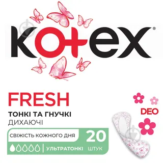 Котекс щоденні 20 Нормал део