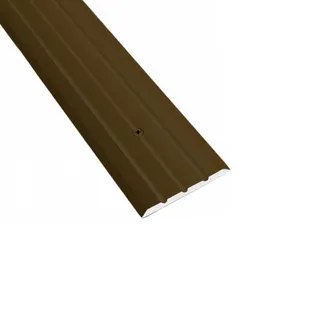 Поріг рифлений 40*3 срібло 2,7м