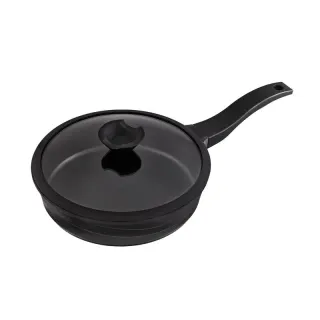 Сковорода Lesner Black Pro алюм антиприг 28 см 88374-28