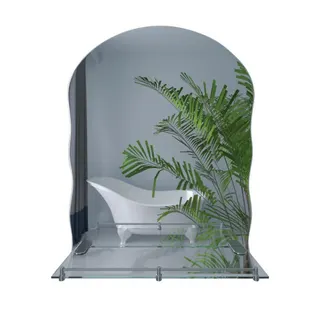 Дзеркало Anny 425*575 з поличкою Lidz