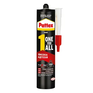Клей-герметик PATTEX Кристальний 290г тубус (12шт)