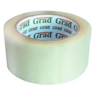 Стрічка клейка прозора 45мм×100м 38мкм GRAD 