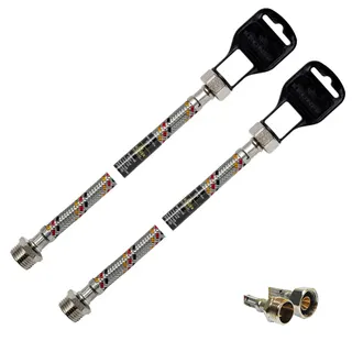Шланг гнучкий KRONER нерж. 1/2"х1/2 BB KRP-50 см