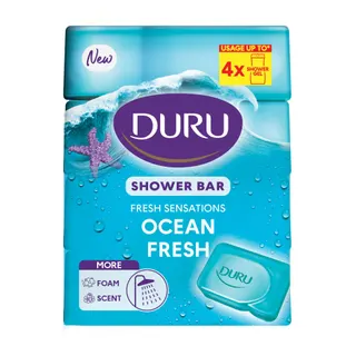 Дуру fresh Sensations мило 4*100 г Океанський бриз