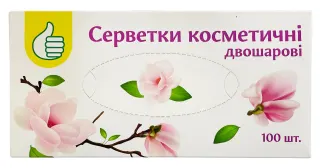 Серветки косм унів (100+50) 2-х шар Белла Мега Пак /бокс/