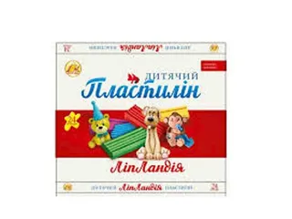 Пластилин 24 кол. 370гр Ліпландія/Пластіленд/Тетрада