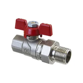 Кран кульовий RED 1/2 ВЗ ЧМ RAFTEC