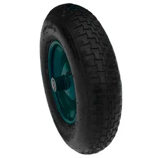 Колесо до тачки з камерою 4*8 (16"*4,00"-8") 20мм для  WB6414Т