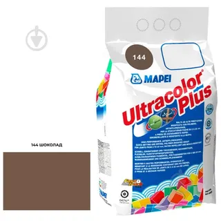 Затірка для плитки Mapei Ultracolor Plus 144 2 кг Шоколадний