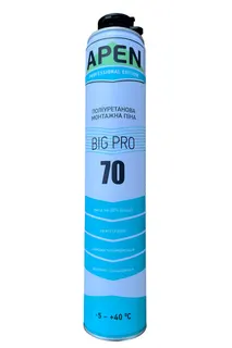 Піна монтажна APEN профес. BIG PRO 70 всезенонна 880мл