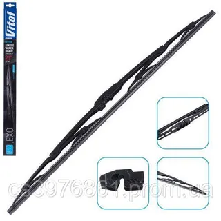 Щітка склоочисника каркасна VITOL EXO 21" (530 мм)