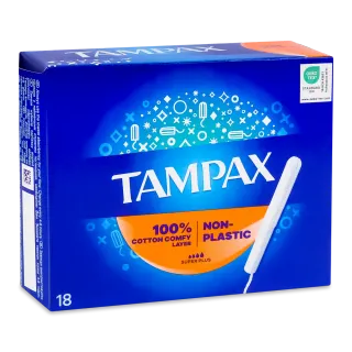 TAMPAX тампони Super Duo плюс 18шт