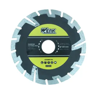Диск алмазний Werk сегмент 125*22,2*7