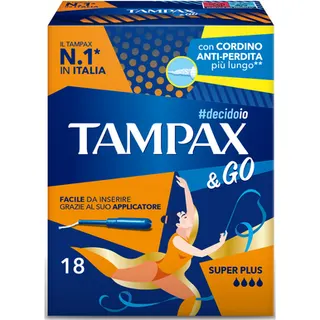 TAMPAX тампони Super Duo18шт